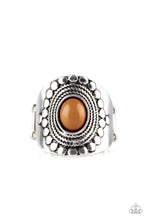 Load image into Gallery viewer, ZEN To One - Brown Ring- Paparazzi Accessories
