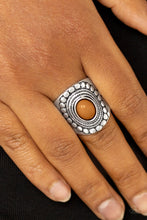 Load image into Gallery viewer, ZEN To One - Brown Ring- Paparazzi Accessories
