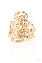 Load image into Gallery viewer, Regal Regalia - Gold Ring- Paparazzi Accessories

