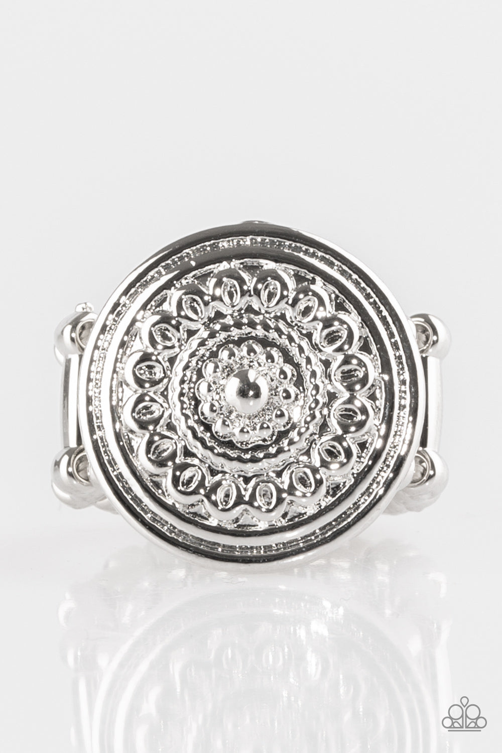 Seasonal Shine - Silver Ring- Paparazzi Accessories