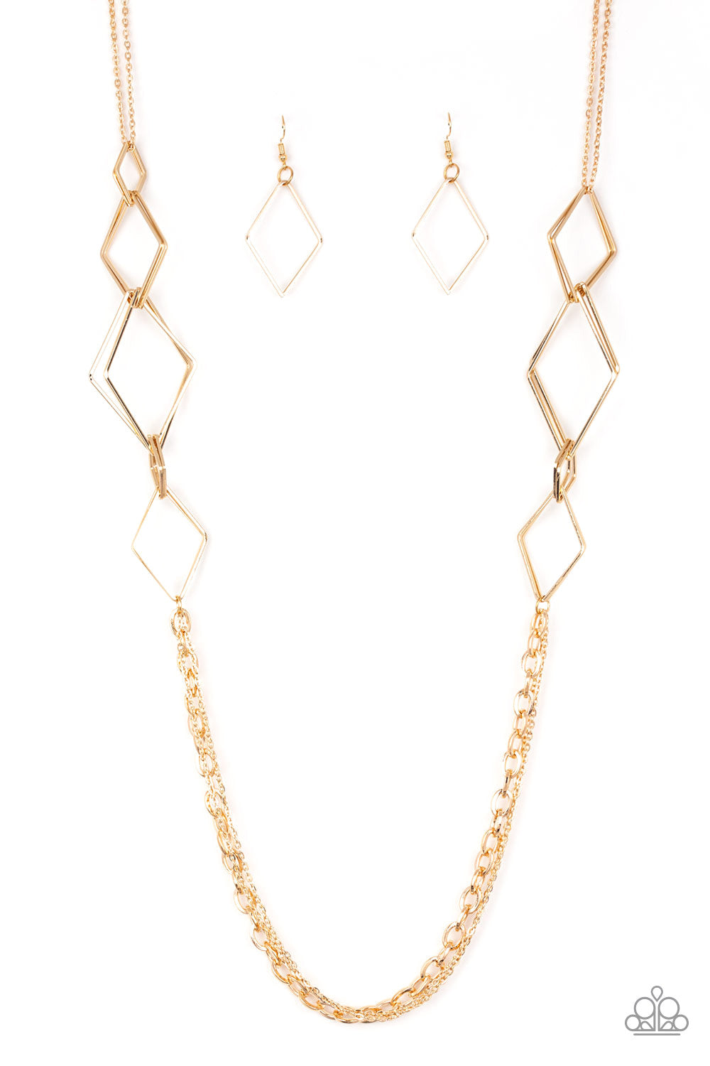 Fashion Fave - Gold Necklace- Paparazzi Accessories