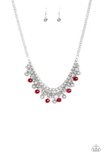 Load image into Gallery viewer, Party Spree - Red Necklace- Paparazzi Accessories
