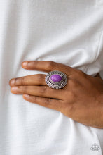 Load image into Gallery viewer, Terra Terrain - Purple Ring- Paparazzi Accessories
