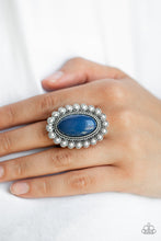 Load image into Gallery viewer, Ready To Pop - Blue Ring- Paparazzi Accessories
