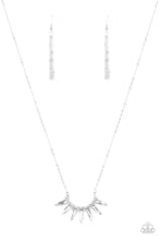 Load image into Gallery viewer, Empirical Elegance - White Necklace- Paparazzi Accessories
