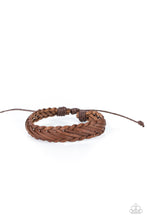 Load image into Gallery viewer, Rodeo Roundup - Brown URBAN/UNISEX Bracelet- Paparazzi Accessories
