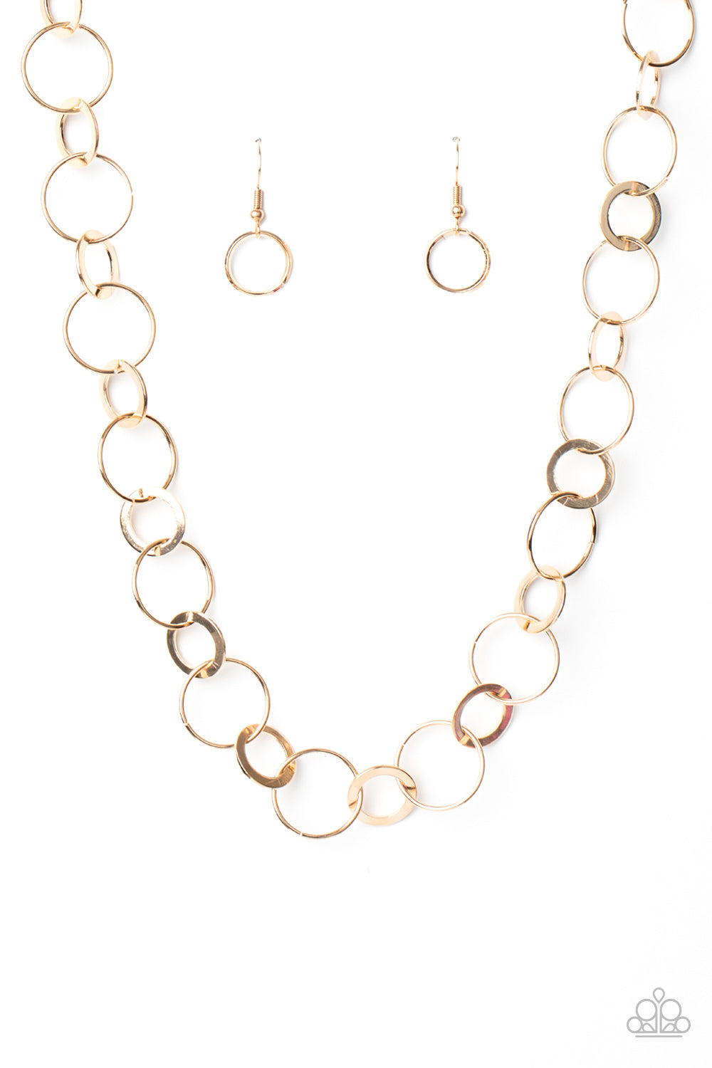 Revolutionary Radiance - Gold Necklace- Paparazzi Accessories
