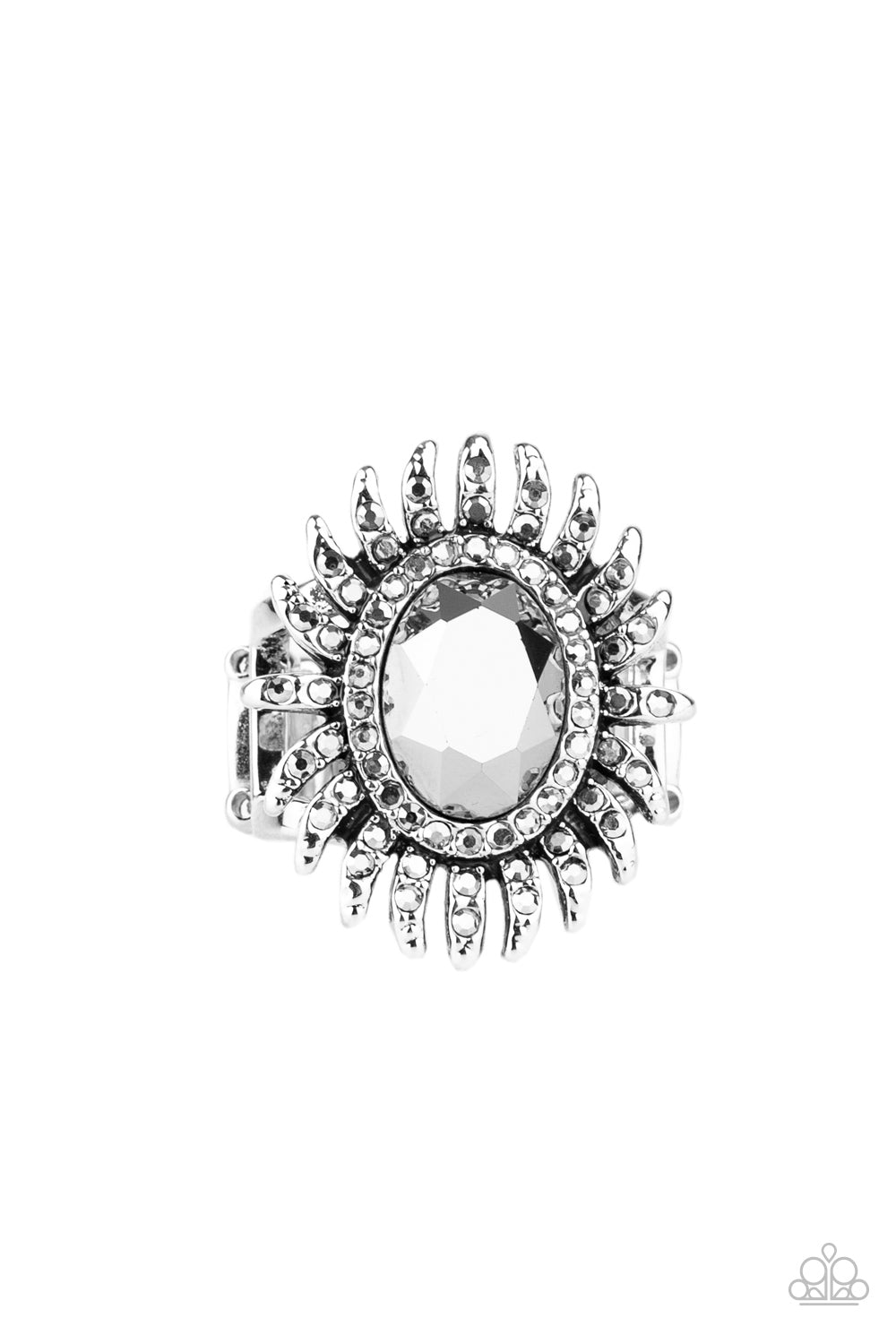 Ultra Luxe - Silver Ring- Paparazzi Accessories