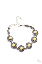 Load image into Gallery viewer, Springtime Special- Yellow Bracelet- Paparazzi Accessories
