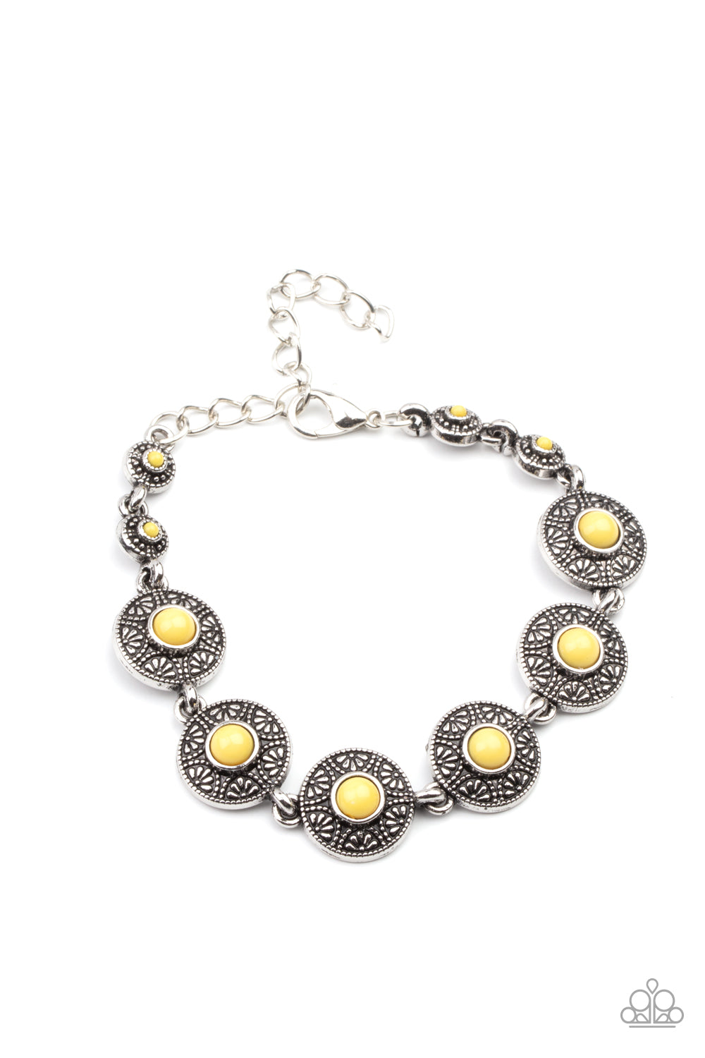 Springtime Special- Yellow Bracelet- Paparazzi Accessories