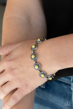 Load image into Gallery viewer, Springtime Special- Yellow Bracelet- Paparazzi Accessories
