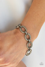 Load image into Gallery viewer, Industrial Amazon - Silver Bracelet- Paparazzi Accessories
