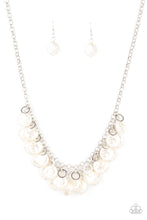 Load image into Gallery viewer, BEACHFRONT and Center - White Necklace- Paparazzi Accessories
