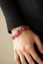 Load image into Gallery viewer, MESA Time Zone - Red Stone Bracelet- Paparazzi Accessories
