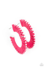 Load image into Gallery viewer, Everybody Conga! - Pink Earrings- Paparazzi Accessories
