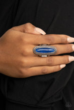 Load image into Gallery viewer, Stone Healer - Blue Ring -Paparazzi Accessories
