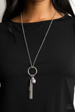 Load image into Gallery viewer, Unlock Your Sparkle - Purple Necklace- Paparazzi Accessories
