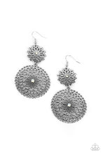 Load image into Gallery viewer, Garden Mantra - White Earrings- Paparazzi Accessories
