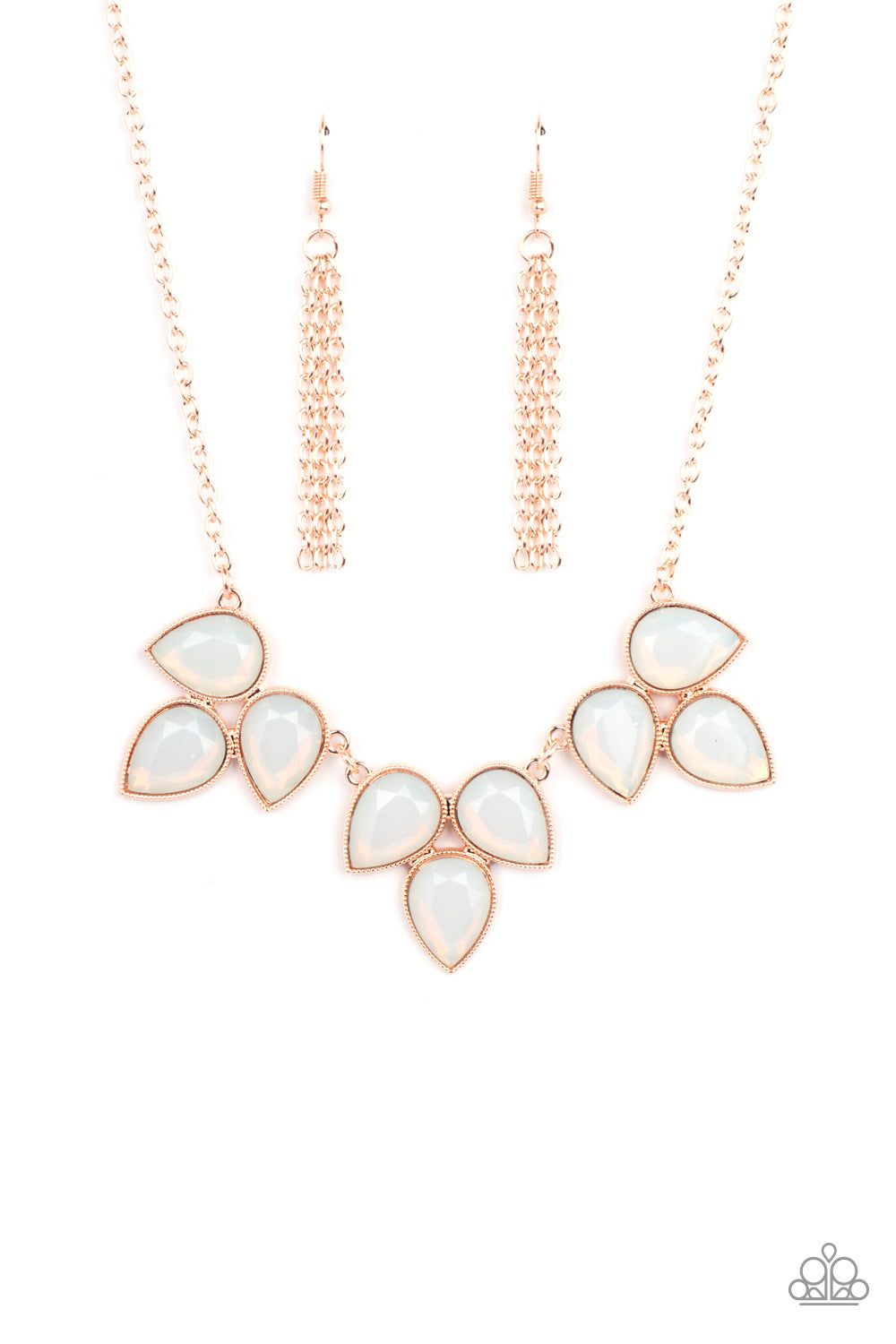 Prairie Fairytale - Rose Gold Necklace- Paparazzi Accessories