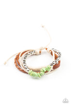 Load image into Gallery viewer, Keep At ROAM Temperature - Green Bracelet- Paparazzi Accessories
