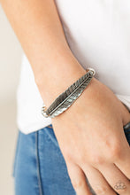 Load image into Gallery viewer, Featherlight Fashion - Silver Bracelet- Paparazzi Accessories
