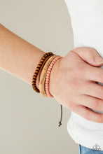 Load image into Gallery viewer, STACK To Basics - Pink Bracelet- Paparazzi Accessories
