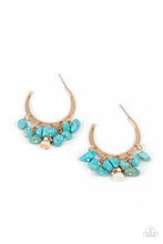 Load image into Gallery viewer, Gorgeously Grounding - Gold Earrings- Paparazzi Accessories
