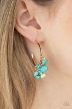 Load image into Gallery viewer, Gorgeously Grounding - Gold Earrings- Paparazzi Accessories
