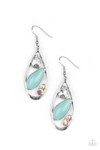 Load image into Gallery viewer, Harmonious Harbors - Blue Earrings- Paparazzi Accessories
