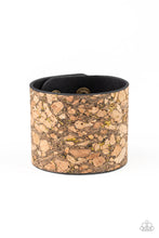 Load image into Gallery viewer, Cork Congo- Brass Wrap Bracelet- Paparazzi Accessories
