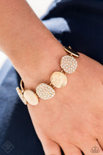 Load image into Gallery viewer, Tough LUXE- Gold Bracelet- FASHION FIX- Paparazzi Accessories
