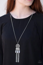 Load image into Gallery viewer, Western Wayward- Silver Necklace -Paparazzi Accessories
