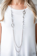 Load image into Gallery viewer, Modern Girl Glam- Silver Necklace -Paparazzi Accessories
