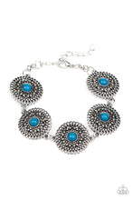 Load image into Gallery viewer, Mojave Mandalas- Blue Bracelet- Paparazzi Accessories
