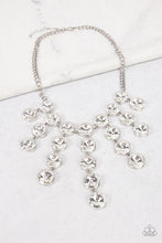 Load image into Gallery viewer, Spotlight Stunner- White Necklace- BLOCKBUSTER -Paparazzi Accessories
