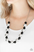 Load image into Gallery viewer, Top Pop- Black Necklace- Paparazzi Accessories
