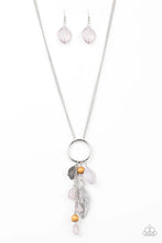 Load image into Gallery viewer, Sky High Style- Silver Necklace -Paparazzi Accessories
