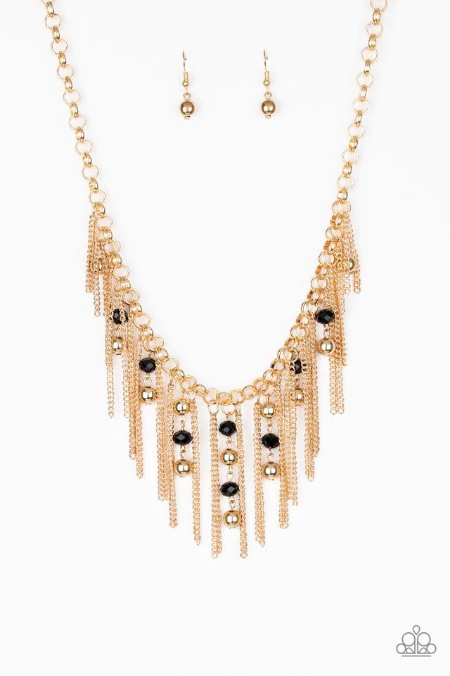 Ever Rebellious- Gold Necklace- Paparazzi Accessories