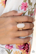 Load image into Gallery viewer, Mystical Mantra- Gold Ring- FASHION FIX- Paparazzi Accessories
