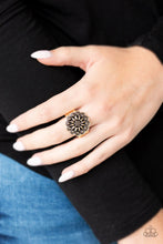 Load image into Gallery viewer, Desert Sunflower- Gold Ring- Paparazzi Accessories
