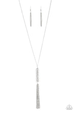 Load image into Gallery viewer, Towering Twinkle- White Necklace -Paparazzi Accessories
