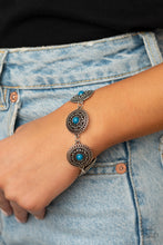 Load image into Gallery viewer, Mojave Mandalas- Blue Bracelet- Paparazzi Accessories
