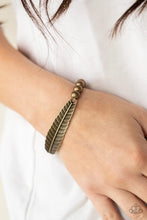 Load image into Gallery viewer, Featherlight Fashion - Brass Bracelet- Paparazzi Accessories
