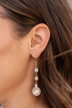 Load image into Gallery viewer, Epic Elegance- Gold Earrings- FASHION FIX- Paparazzi Accessories
